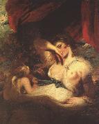 Sir Joshua Reynolds Cupid Unfastens the Belt of Venus china oil painting reproduction